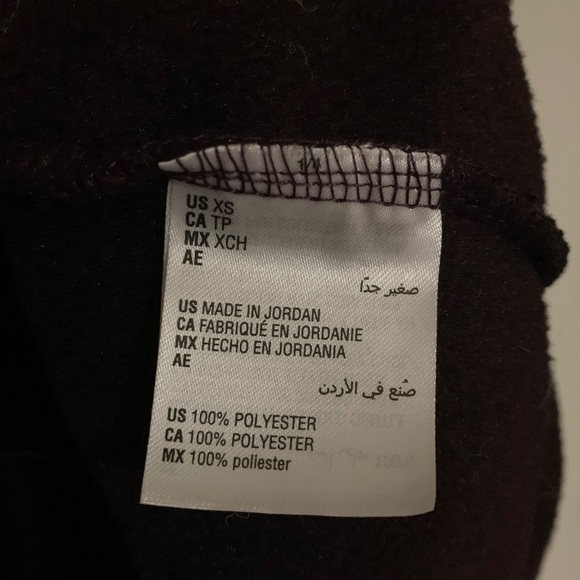 NWOT Ideology Purple Plum Long Sleeve Cowl Neck Sweater size XS - Picture 8 of 8